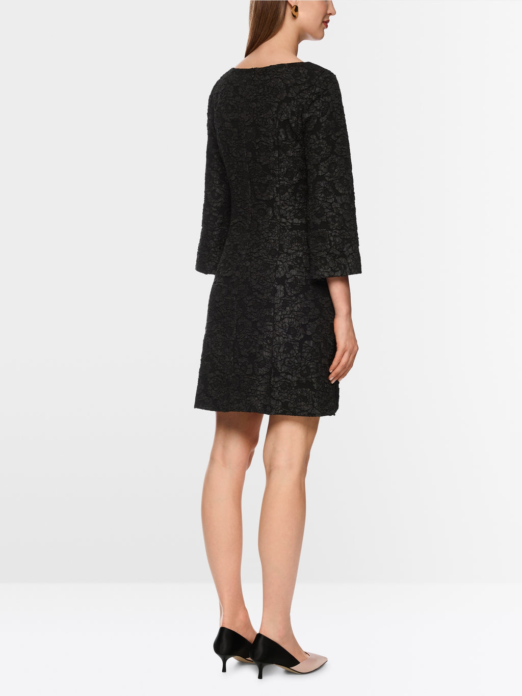 Dress with floral pattern