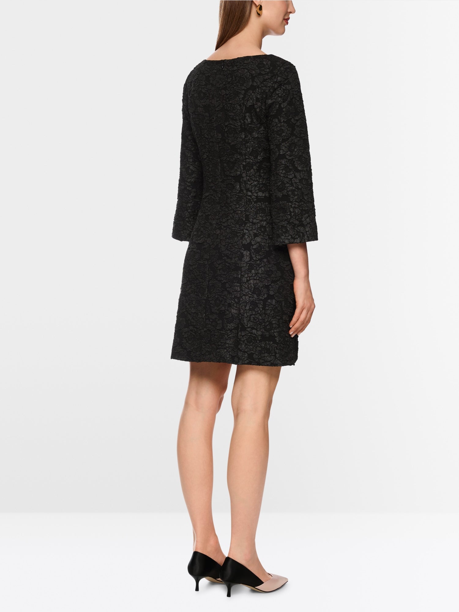 Dress with floral pattern