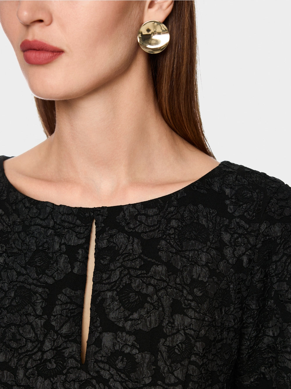 Dress with floral pattern