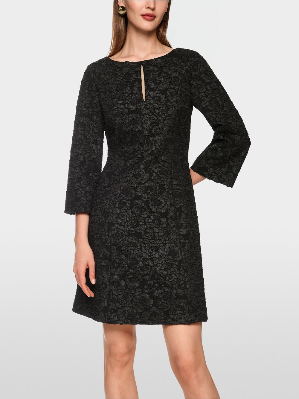 Dress with floral pattern