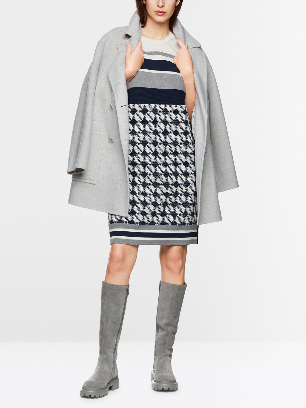Knitted in Germany midi dress
