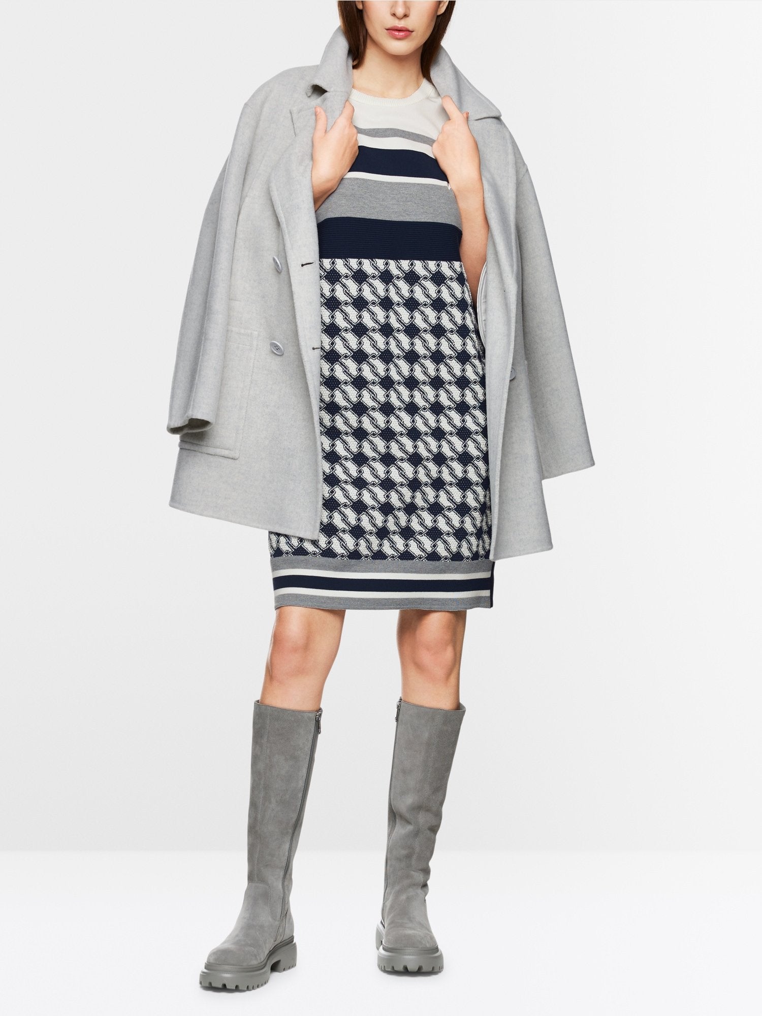 Knitted in Germany midi dress