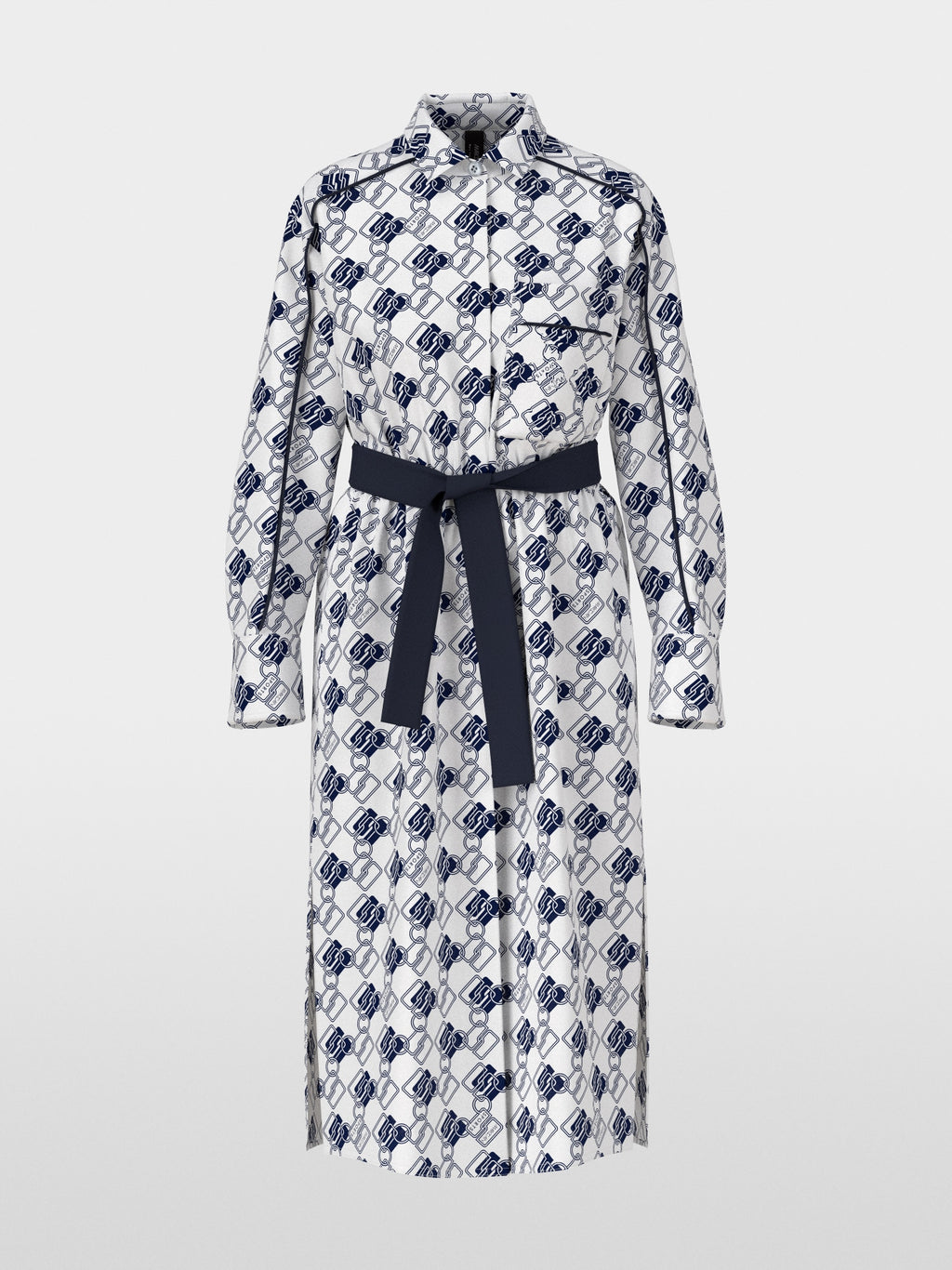 Printed midi dress