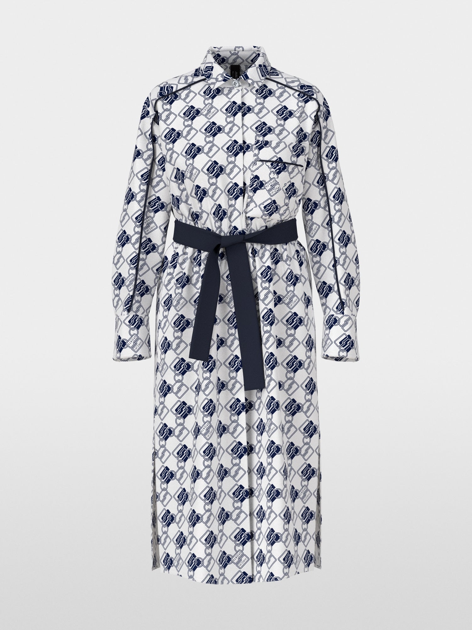 Printed midi dress