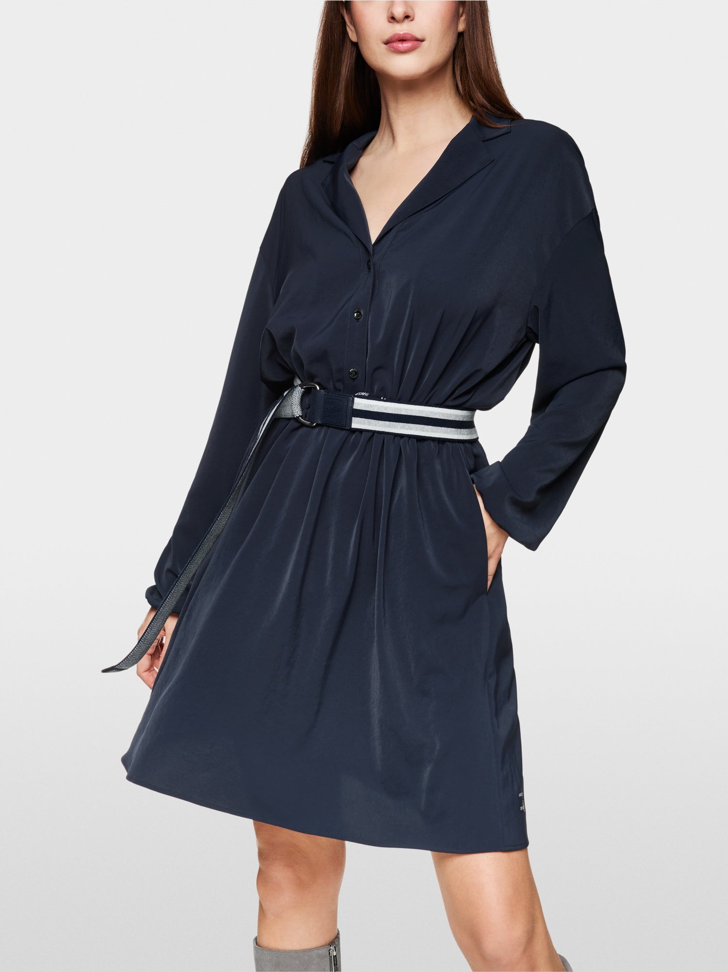 Delicately shimmering mini dress