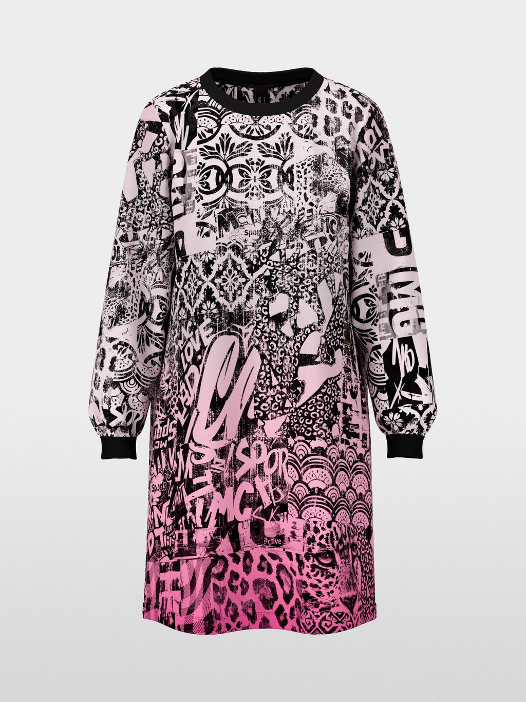 Dress with all-over print