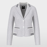 Fitted jersey blazer