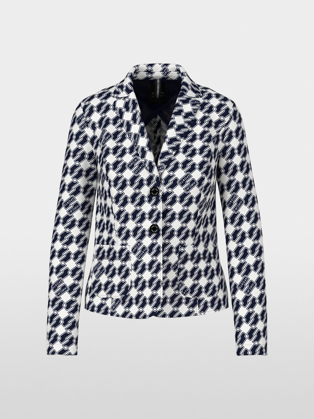 Printed blazer