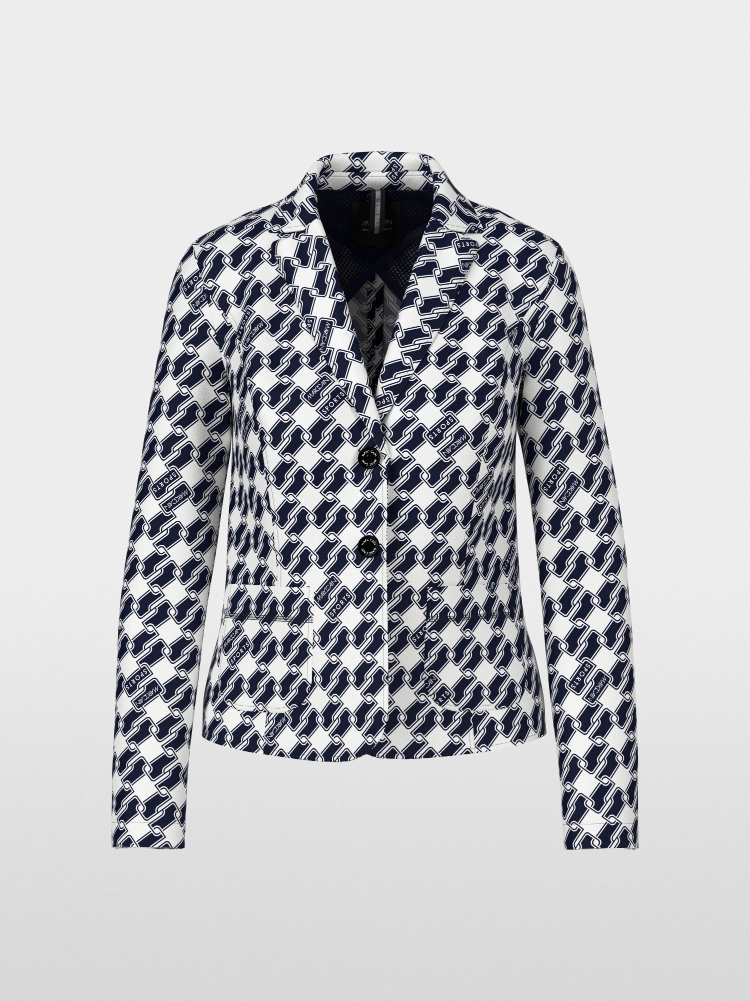 Printed blazer
