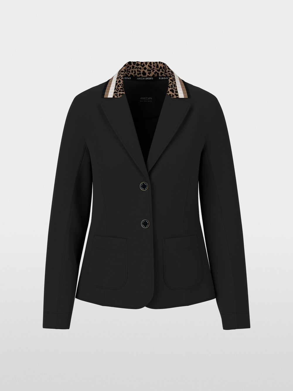 Single-breasted blazer in beaver