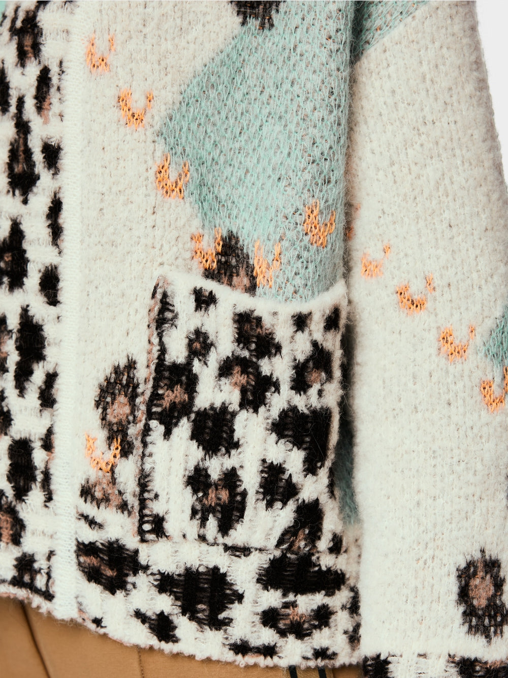 Knitted in Germany open cardigan