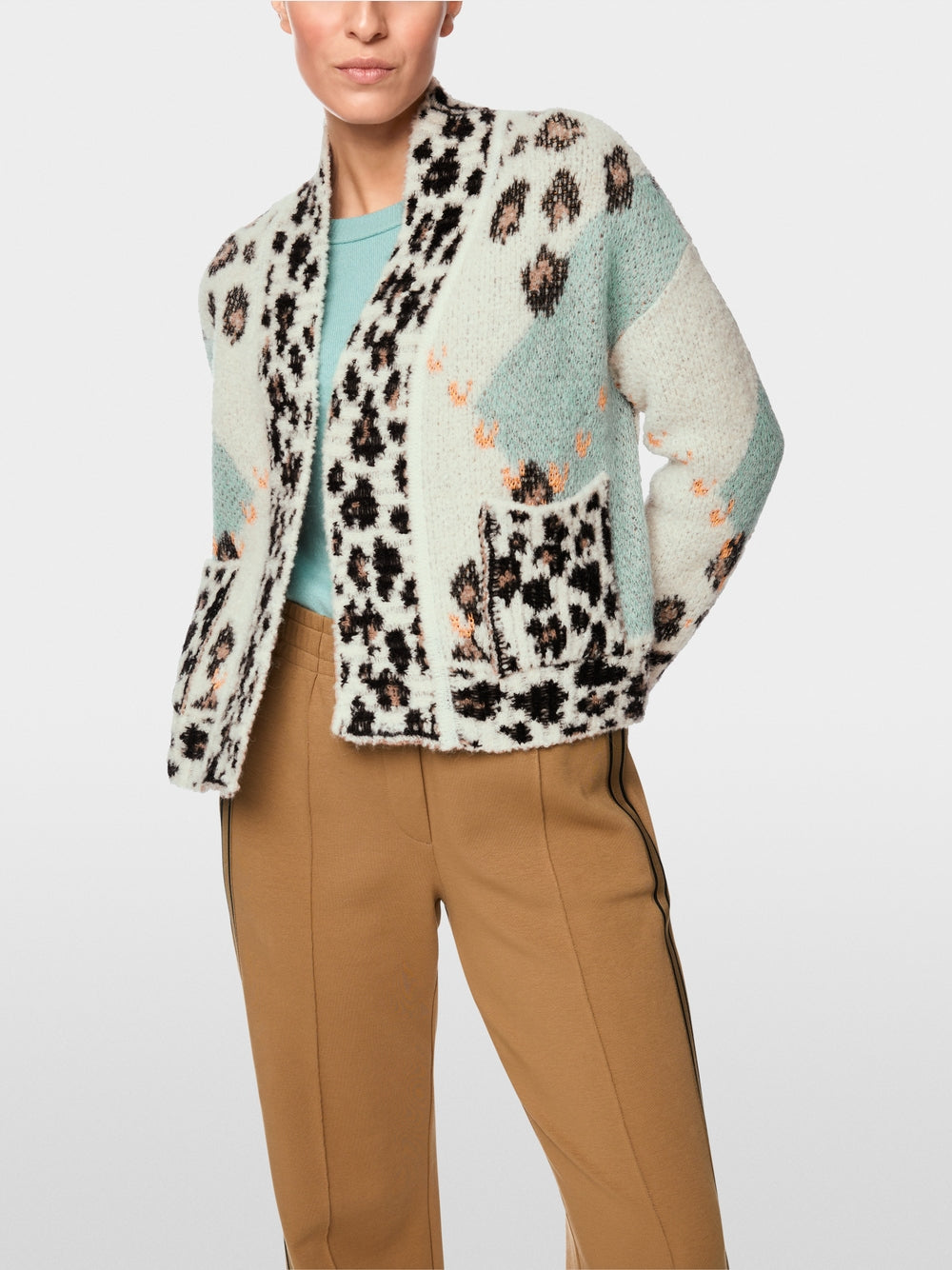 Knitted in Germany open cardigan