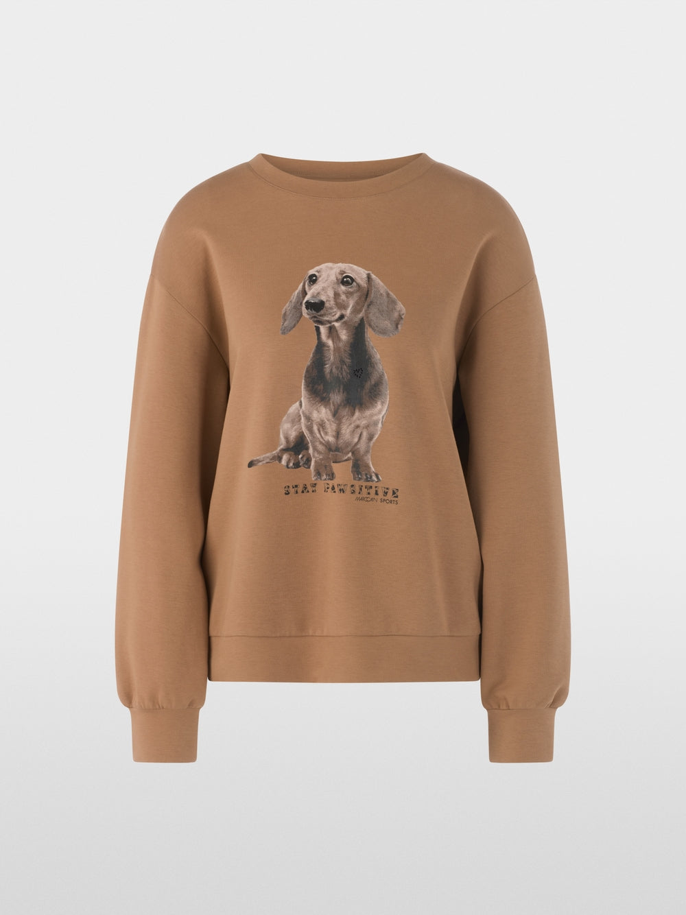 Sweatshirt with dachshund print