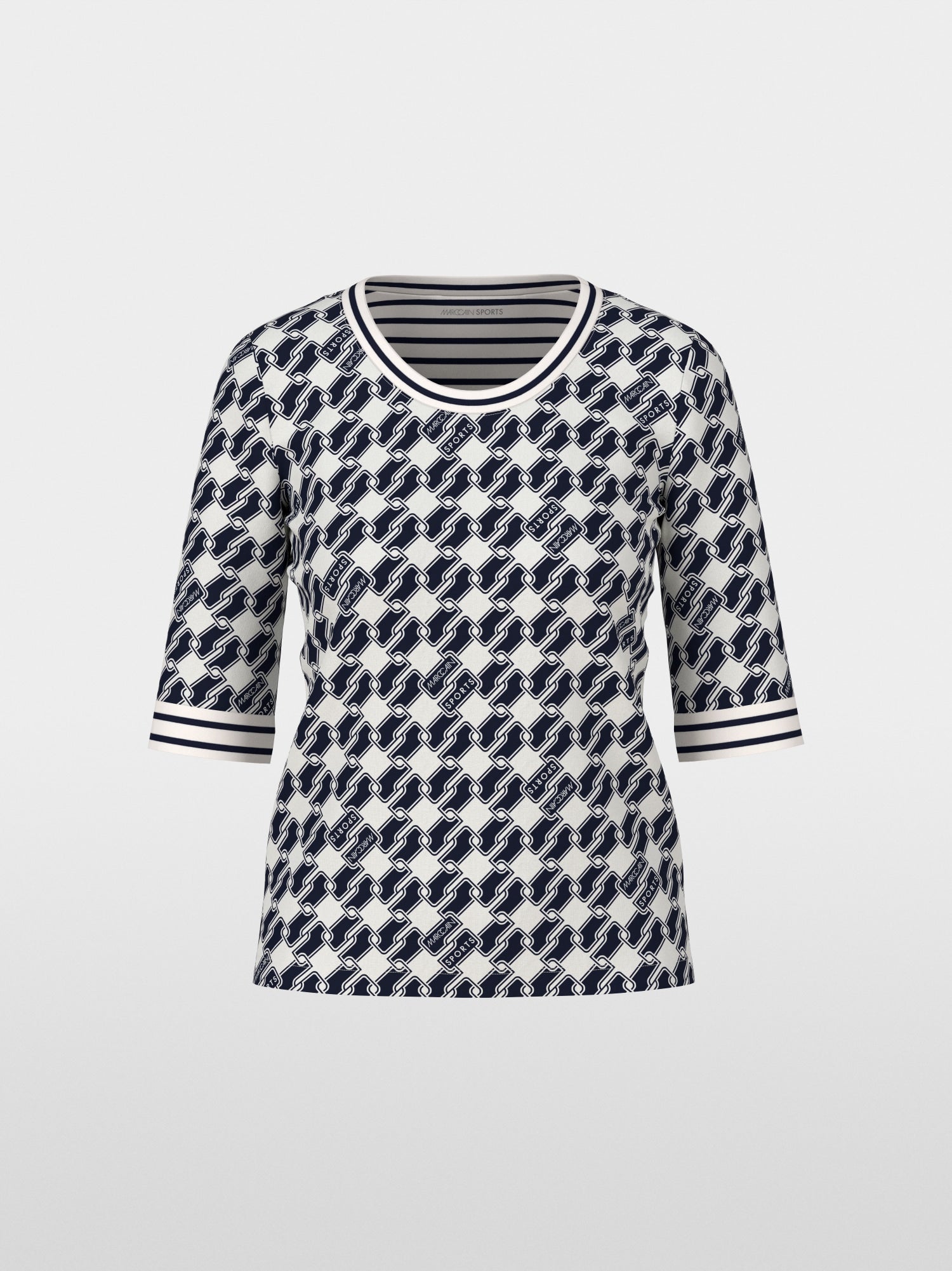 Jersey shirt with print