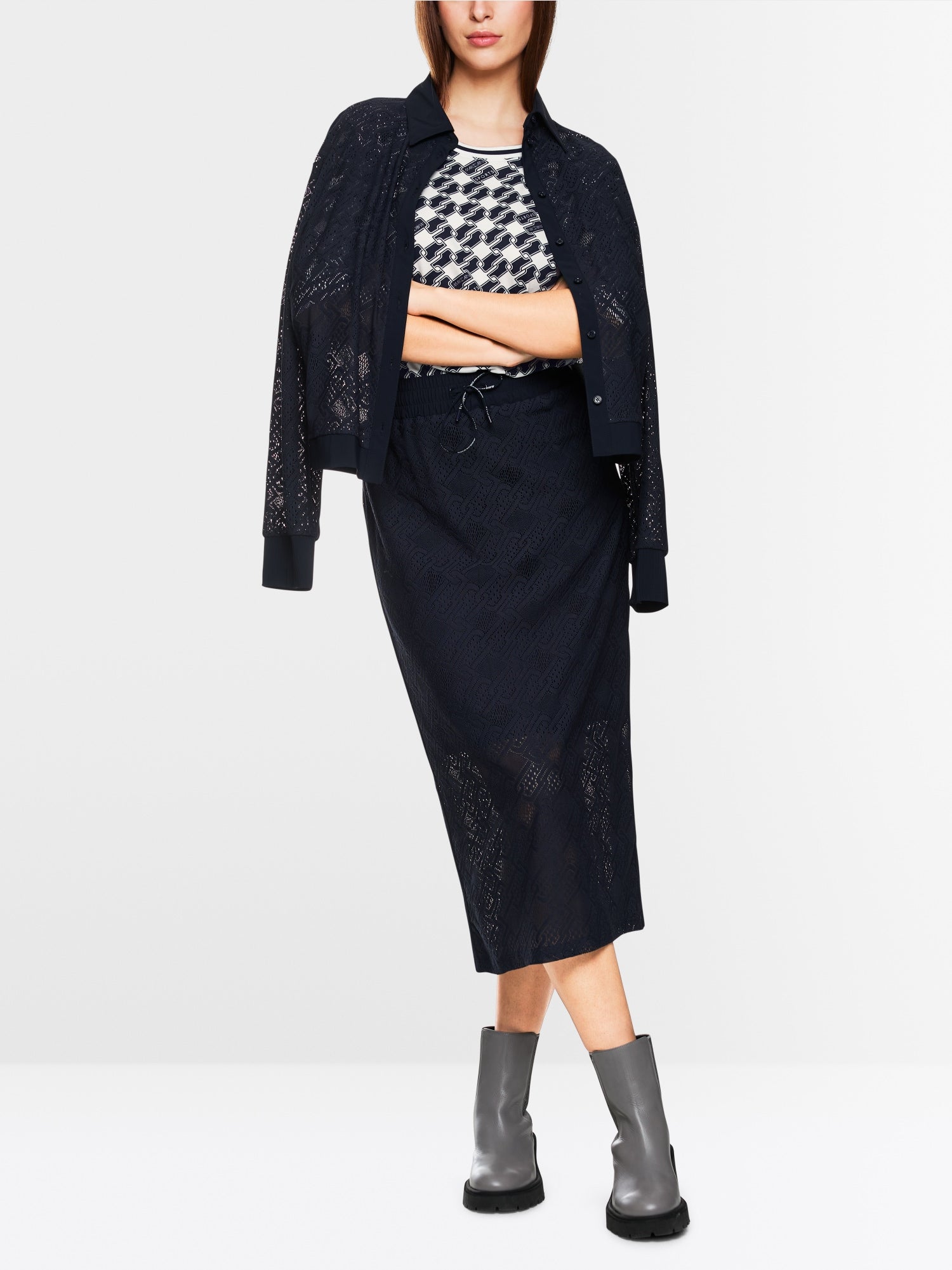 Jersey shirt with print