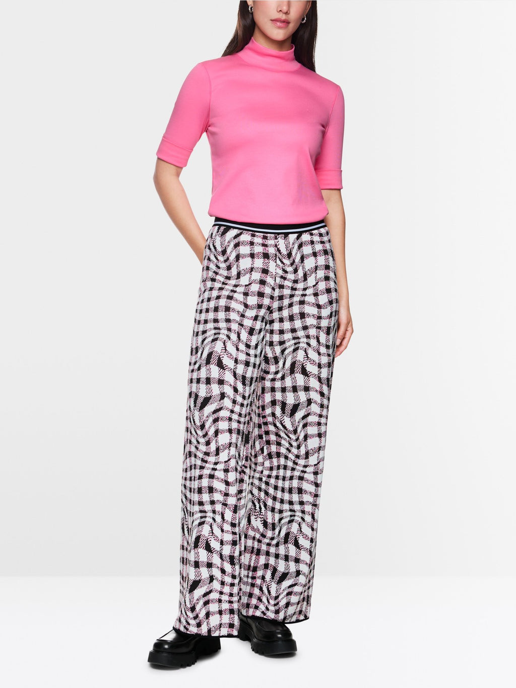 Basic stretch cotton shirt