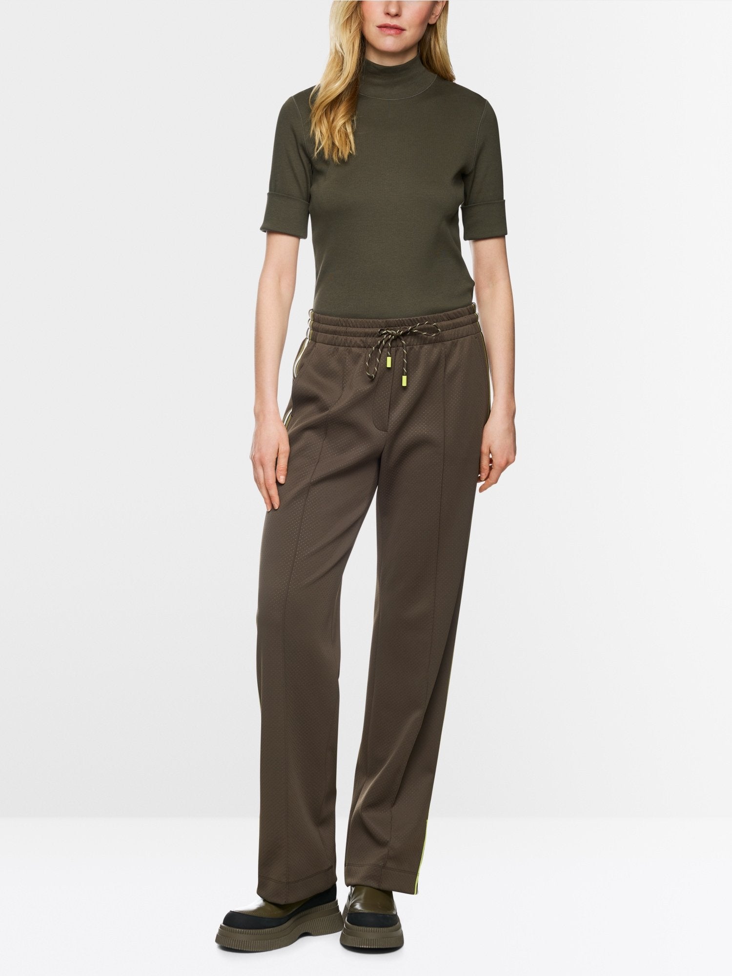 Basic stretch cotton shirt