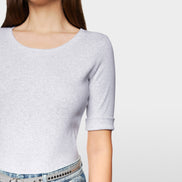 Basic stretch cotton shirt