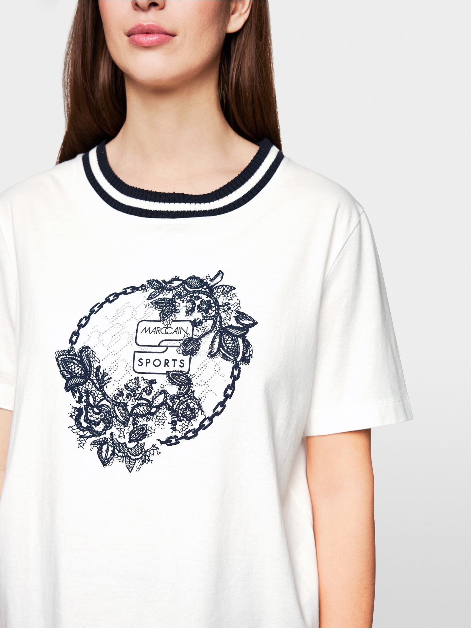 Jersey shirt with print