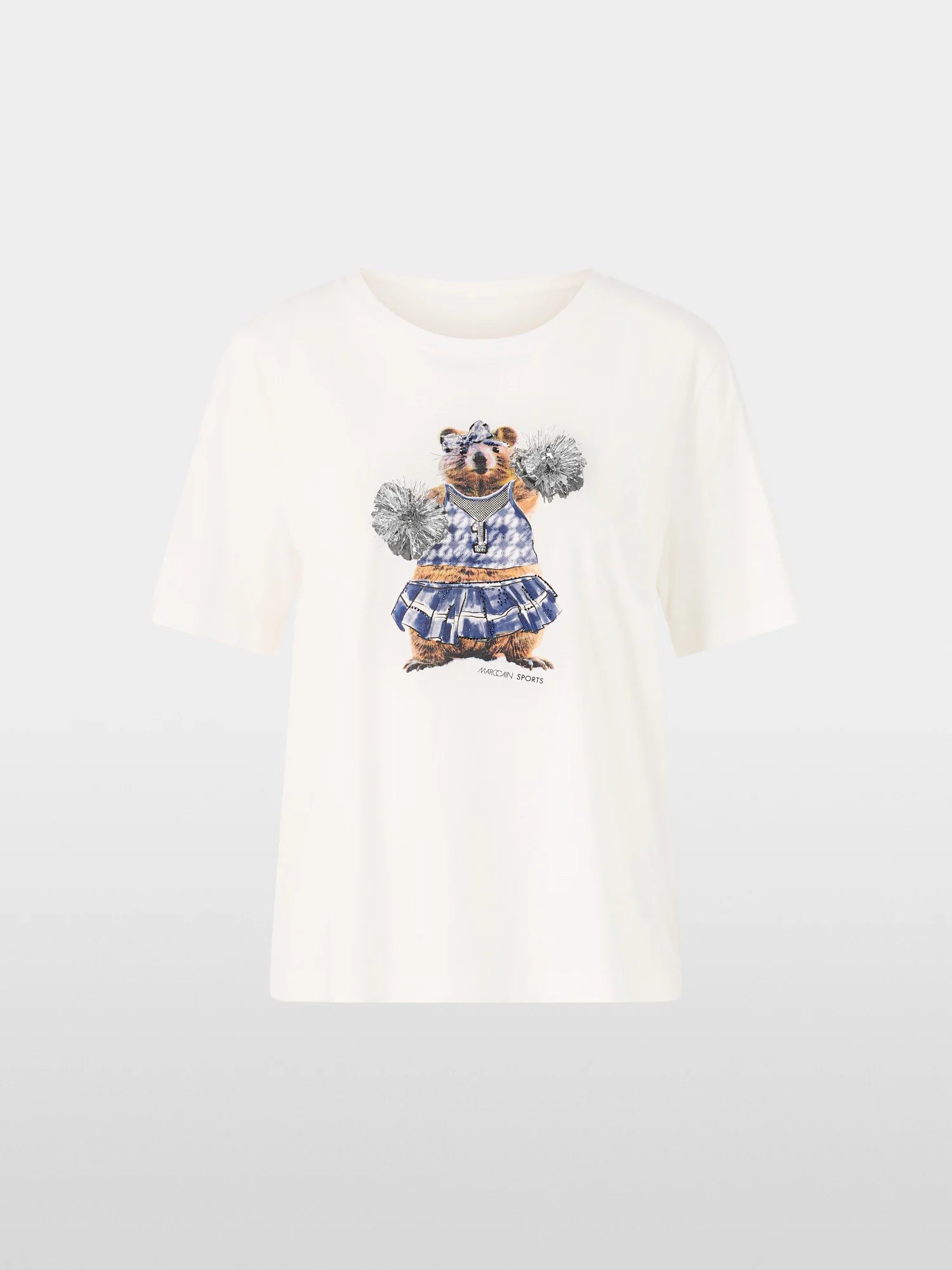 Shirt with motif print