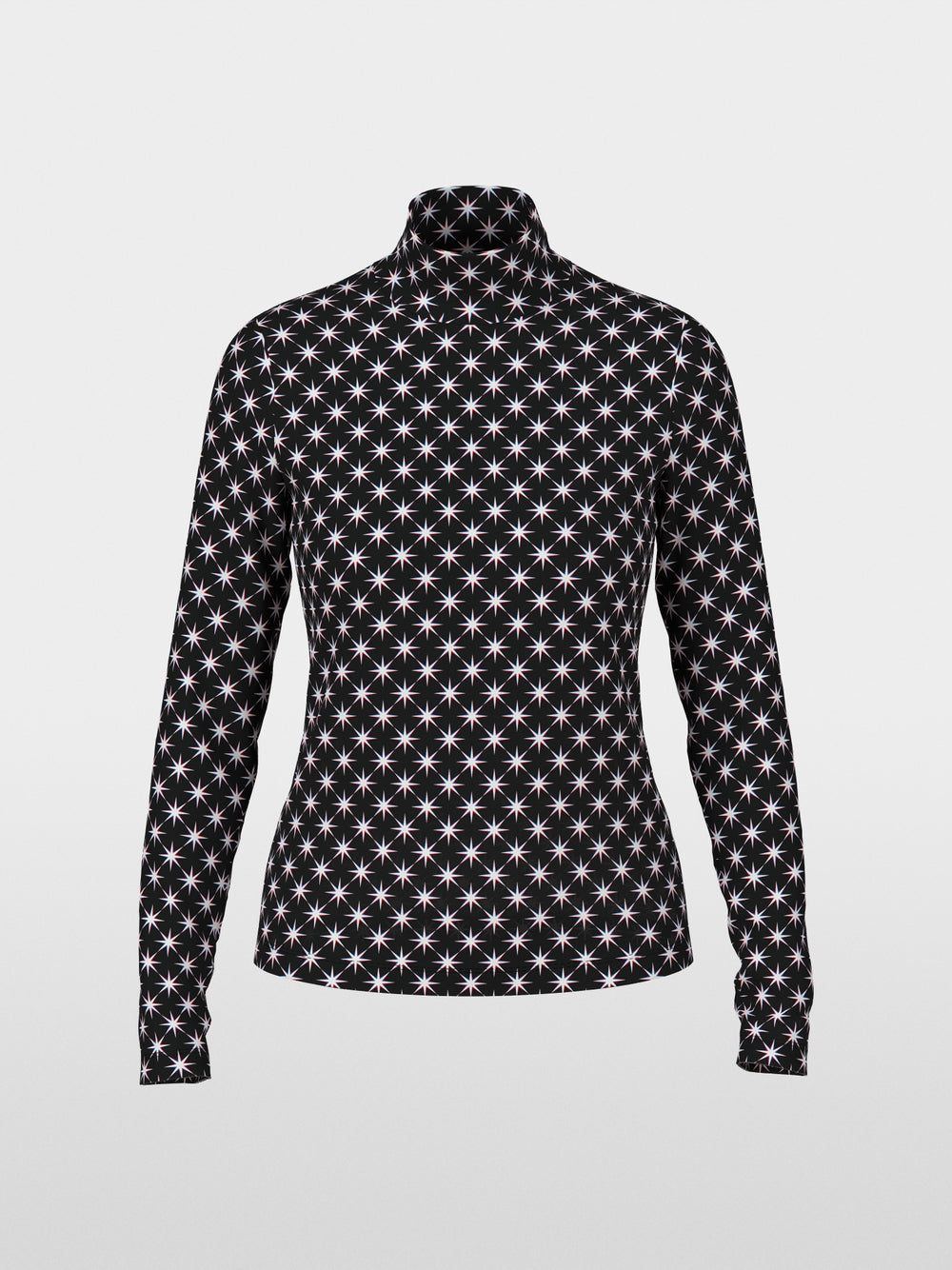 Long-sleeved shirt with Snowstar print