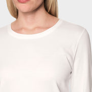 Classic plain long-sleeved shirt