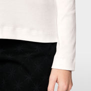 Classic plain long-sleeved shirt