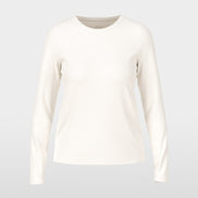 Classic plain long-sleeved shirt