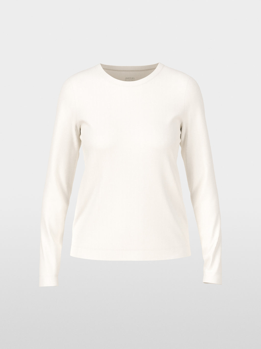 Classic plain long-sleeved shirt