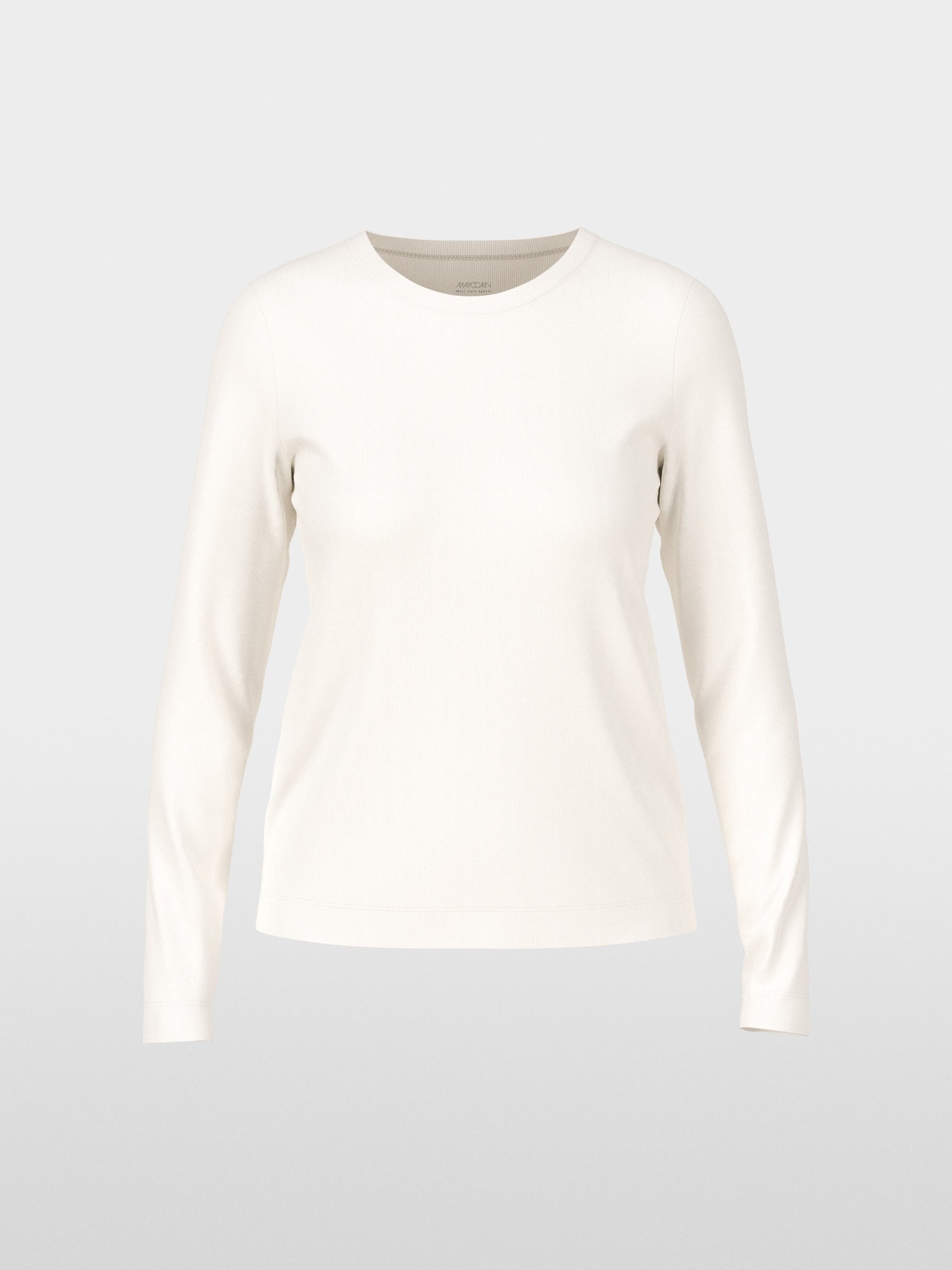 Classic plain long-sleeved shirt