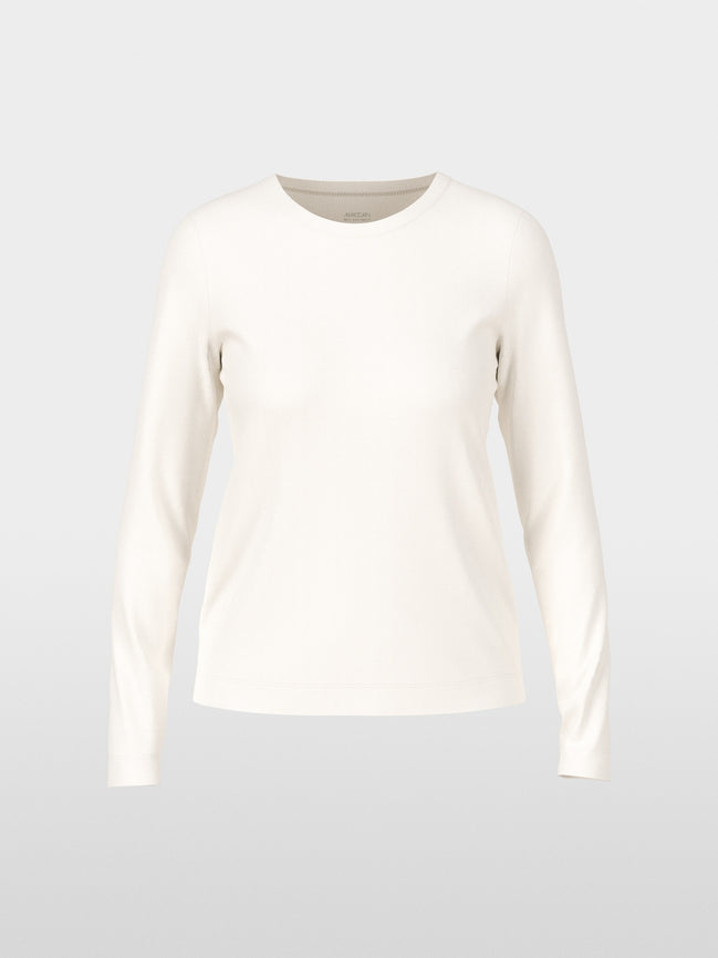 Classic plain long-sleeved shirt