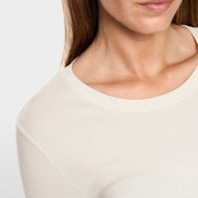 Classic plain long-sleeved shirt