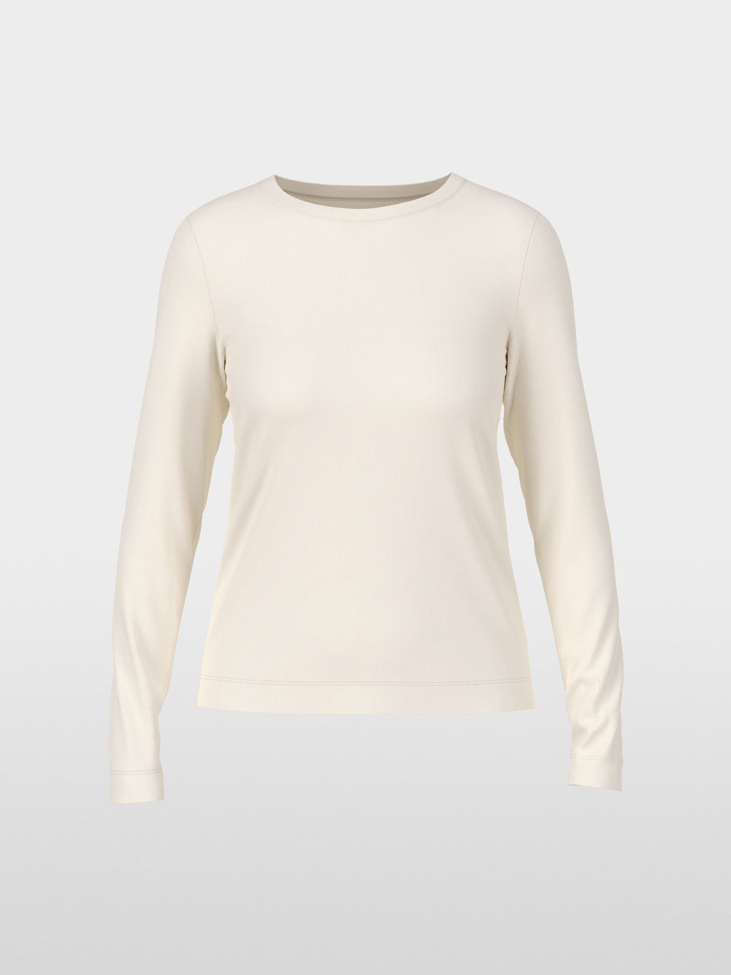 Classic plain long-sleeved shirt
