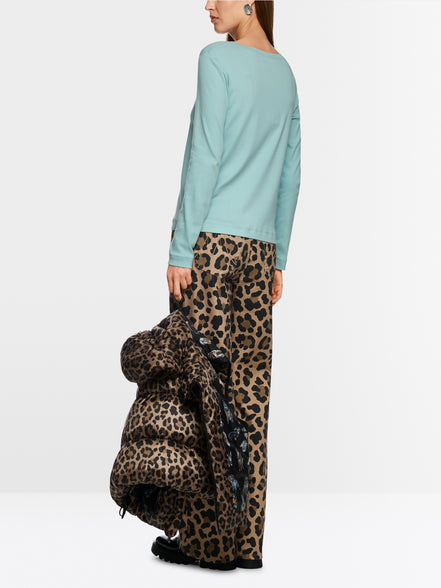 Classic plain long-sleeved shirt