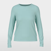 Classic plain long-sleeved shirt