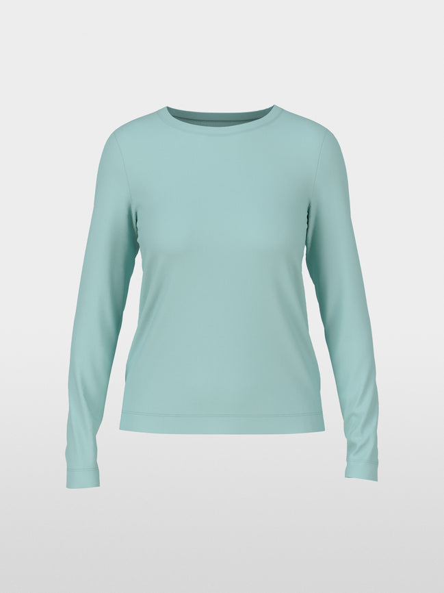 Classic plain long-sleeved shirt