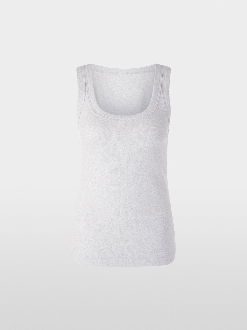 Stretch cotton basic top