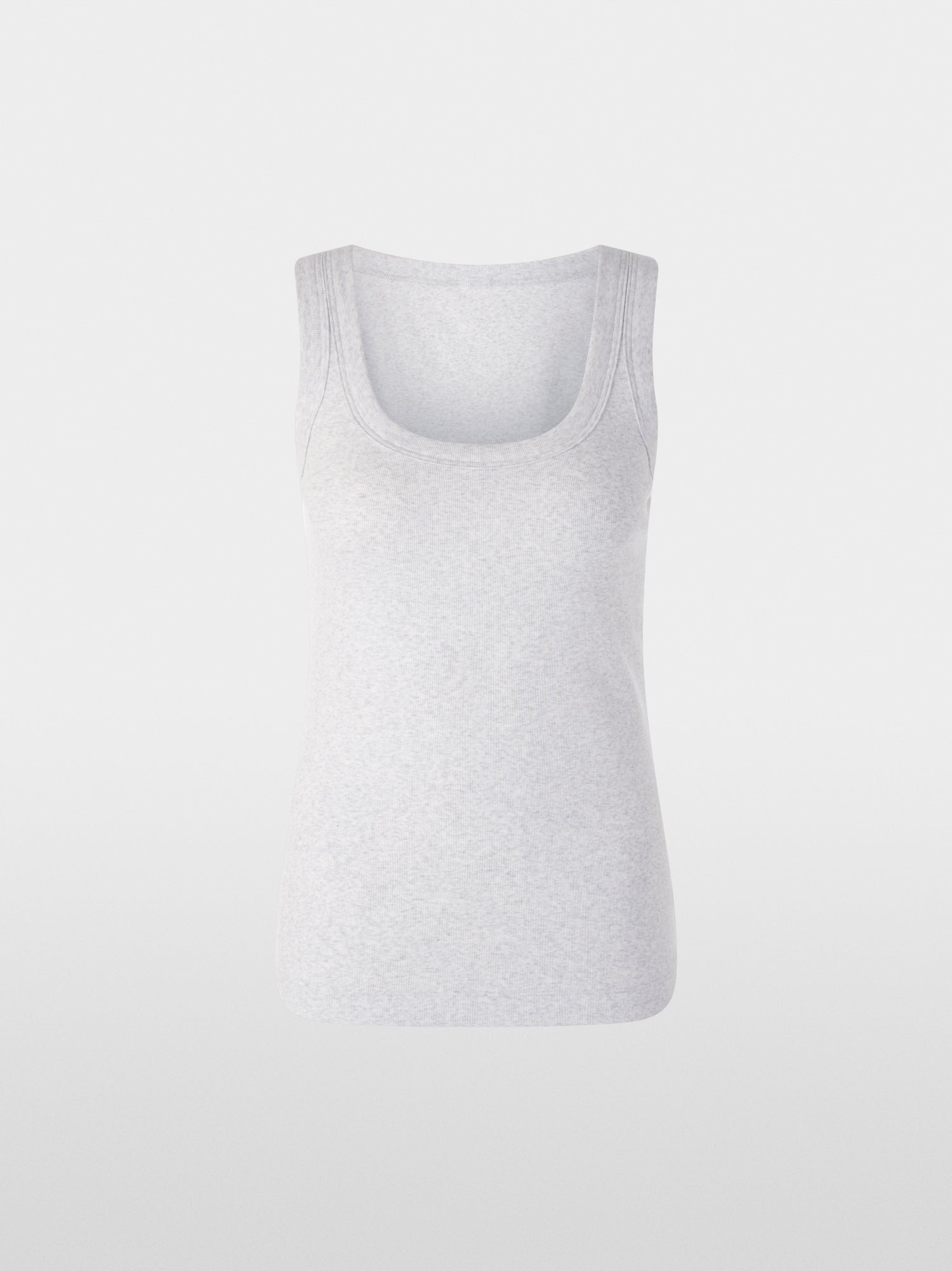 Stretch cotton basic top