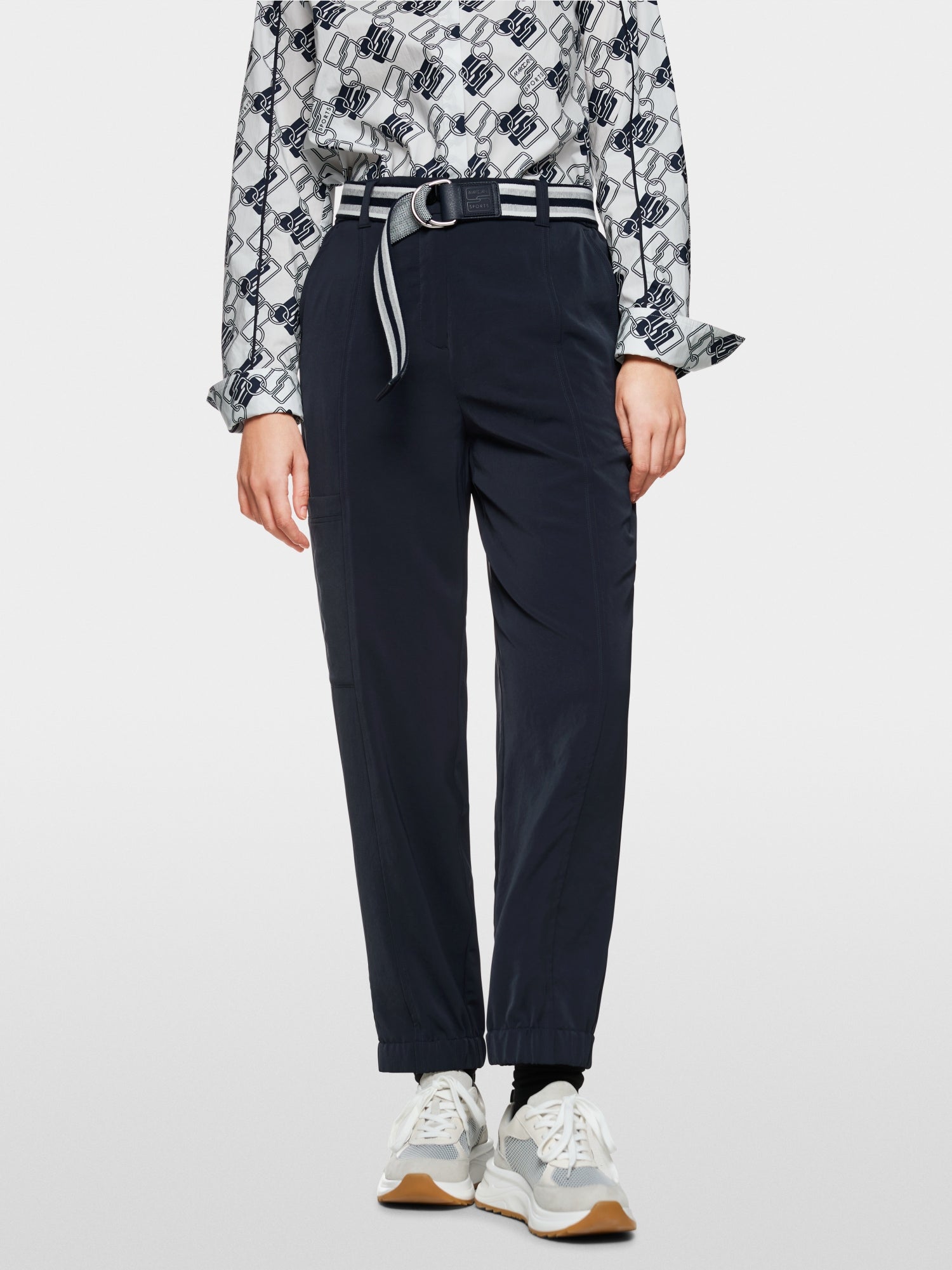 Slightly shimmering RENTON trousers