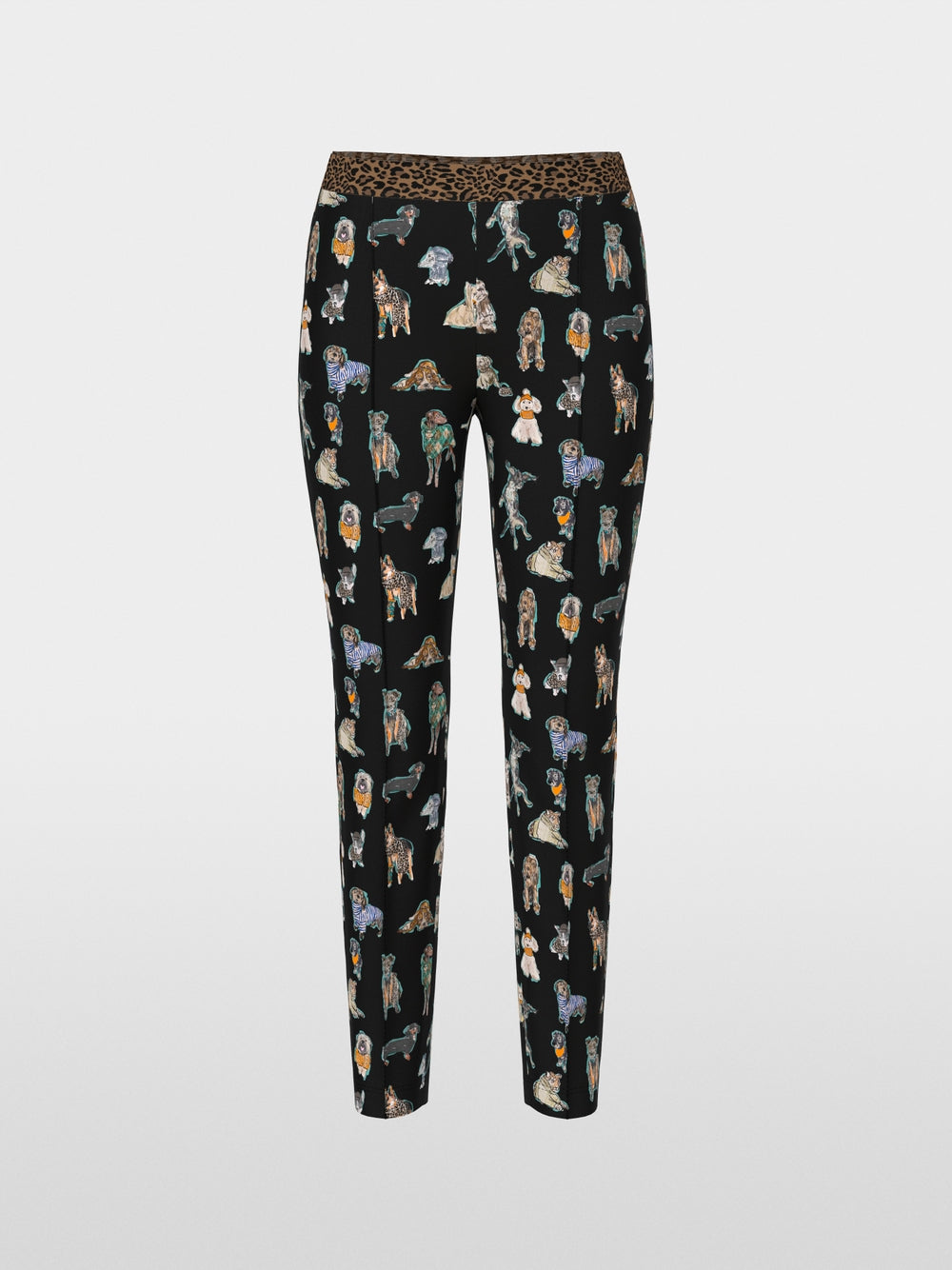 Tight 7/8 SOFIA trousers with waistband