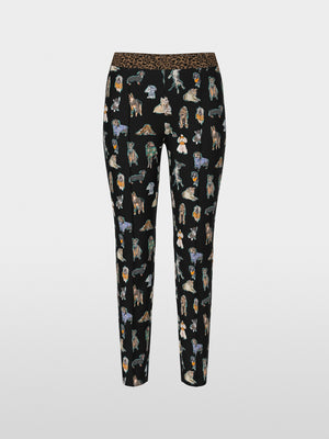 Tight 7/8 SOFIA trousers with waistband