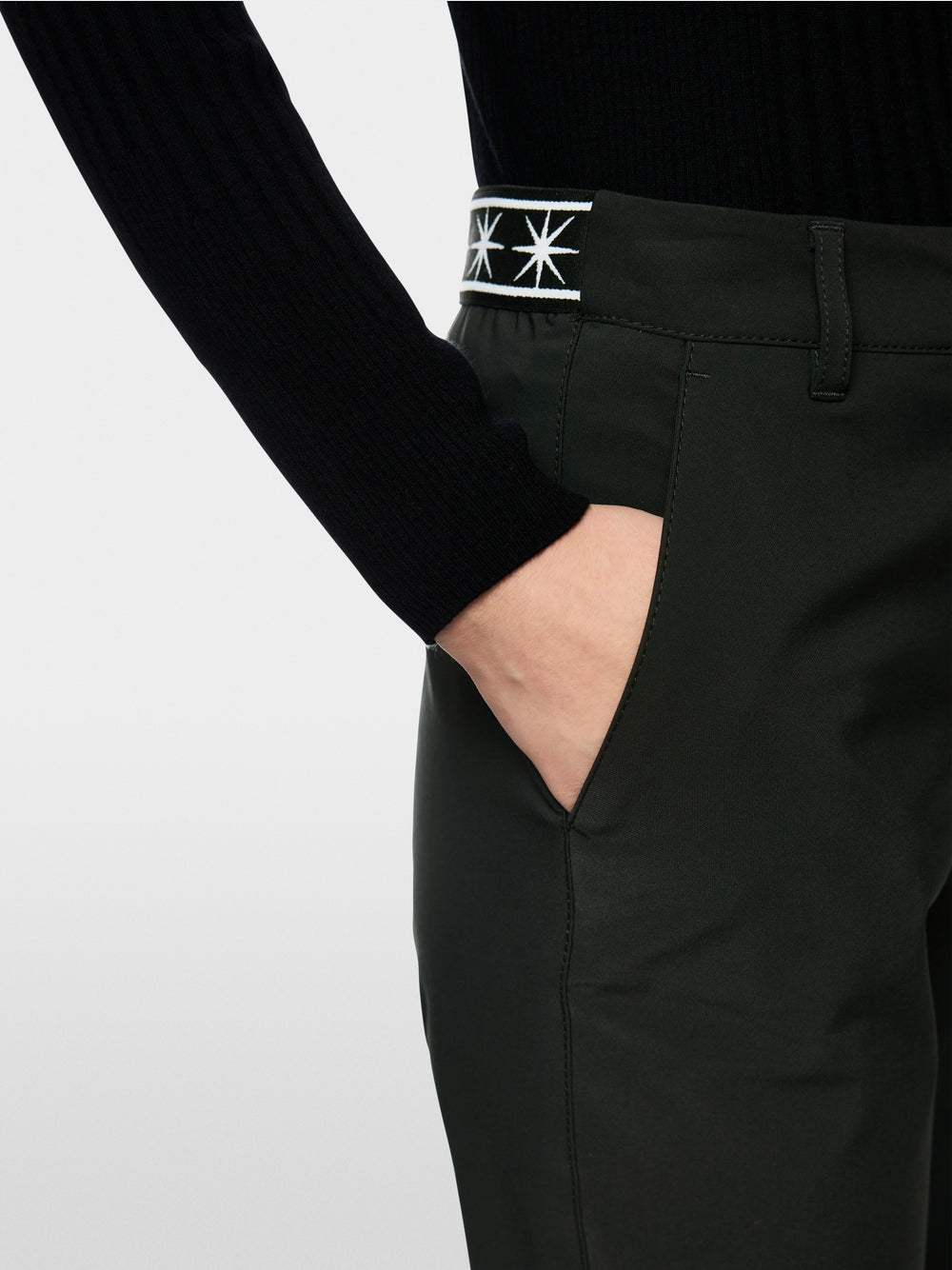 FRANCA trousers with elasticated back