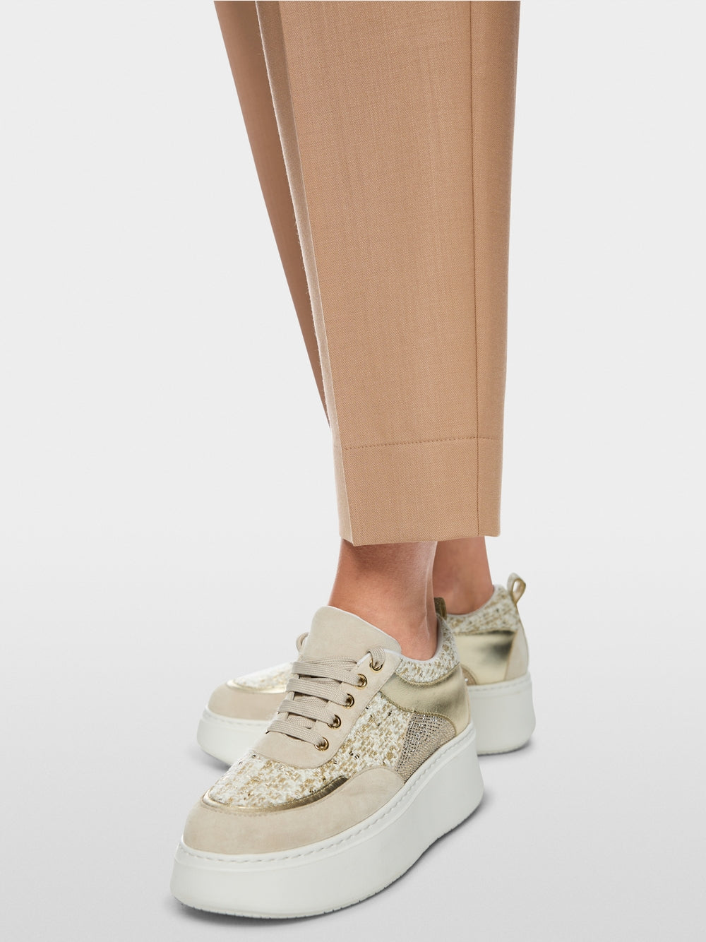 RANCHI trousers with high waistband