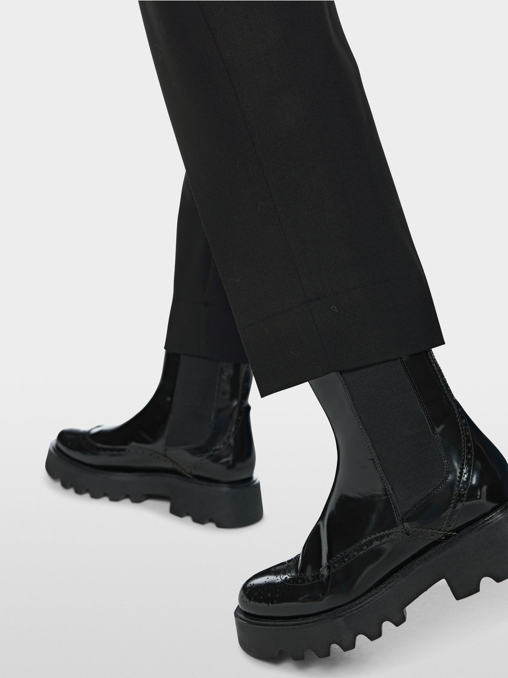 RANCHI trousers with high waistband