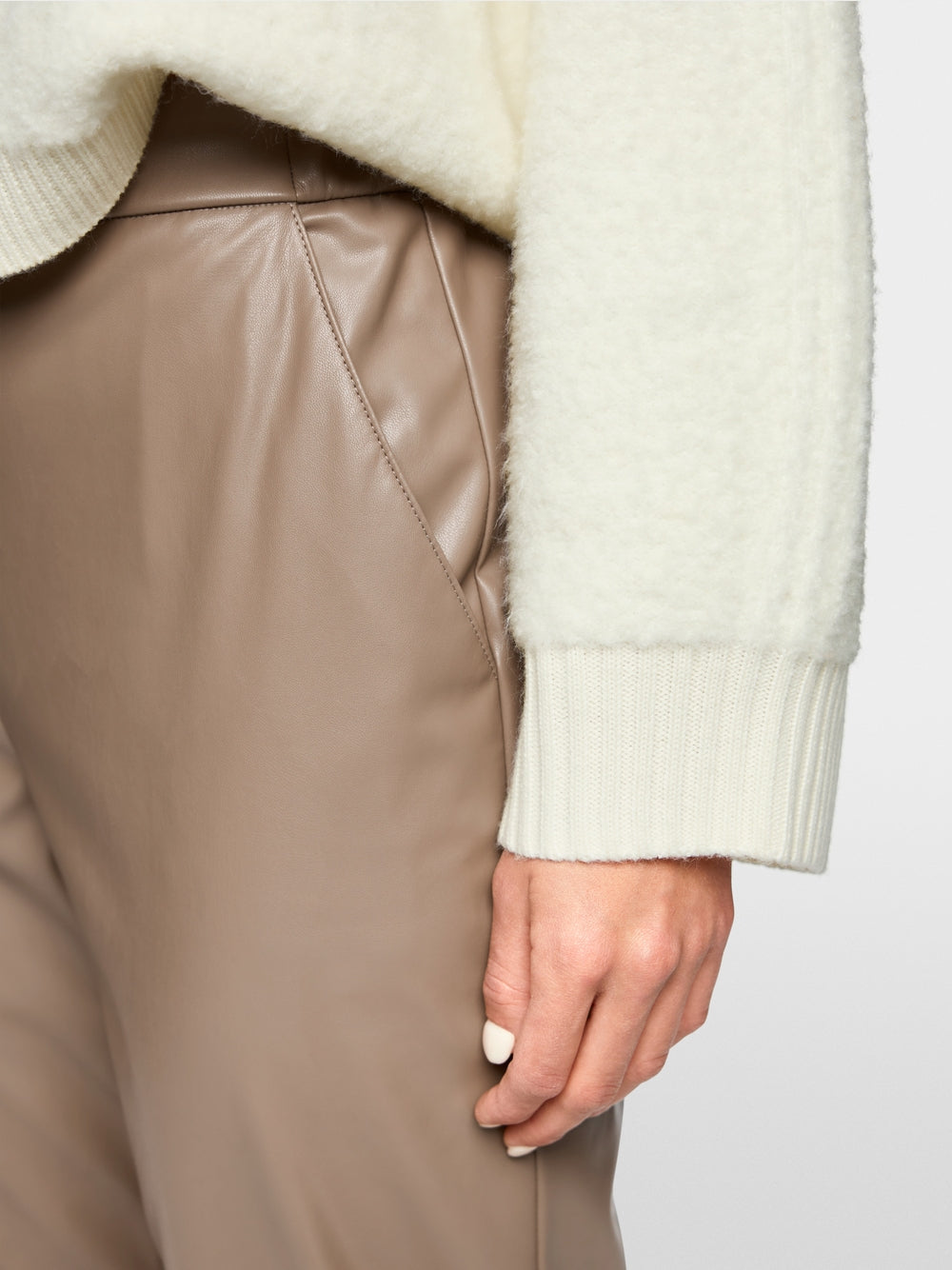 RANCHI trousers with high waistband