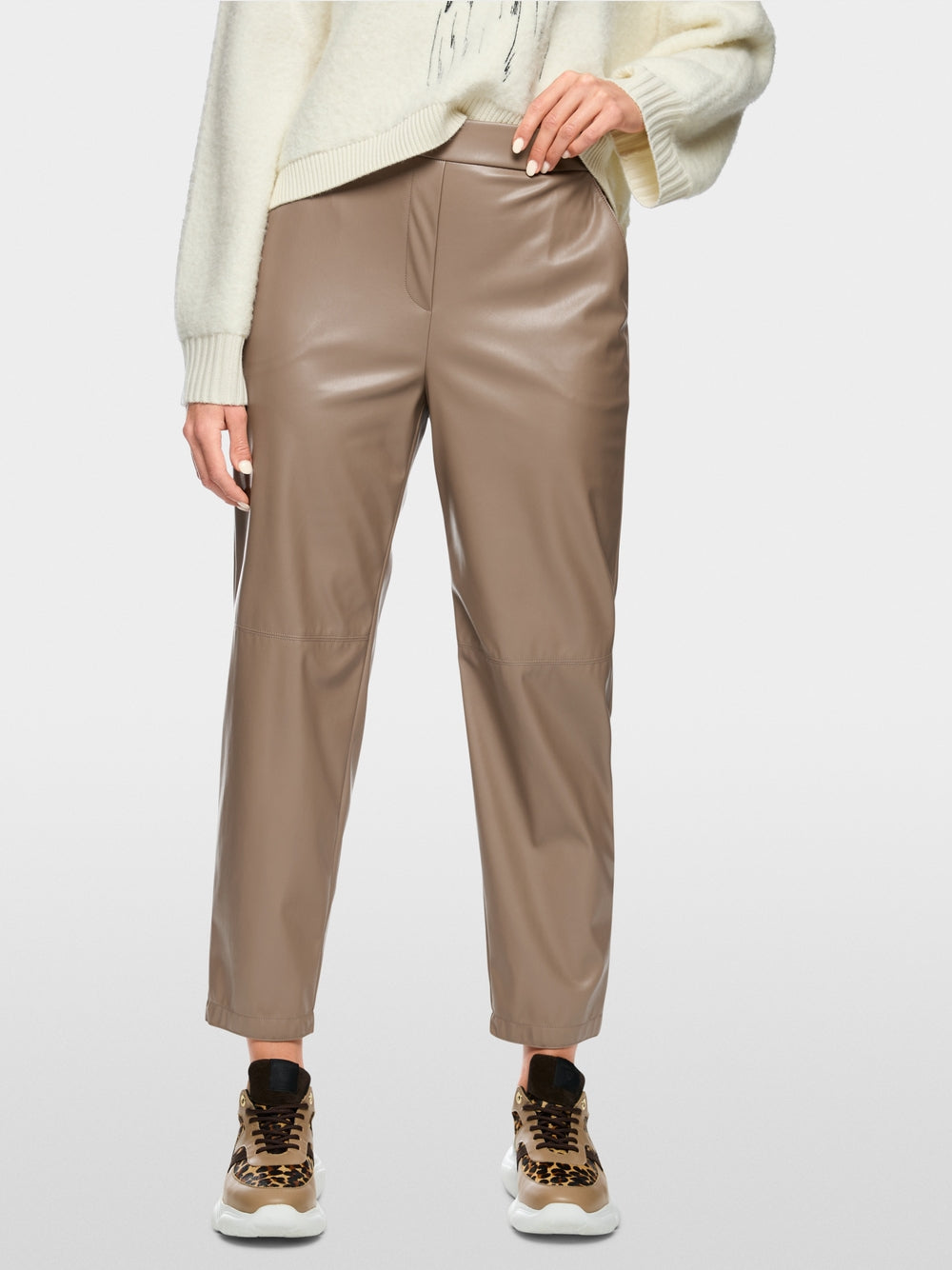 RANCHI trousers with high waistband