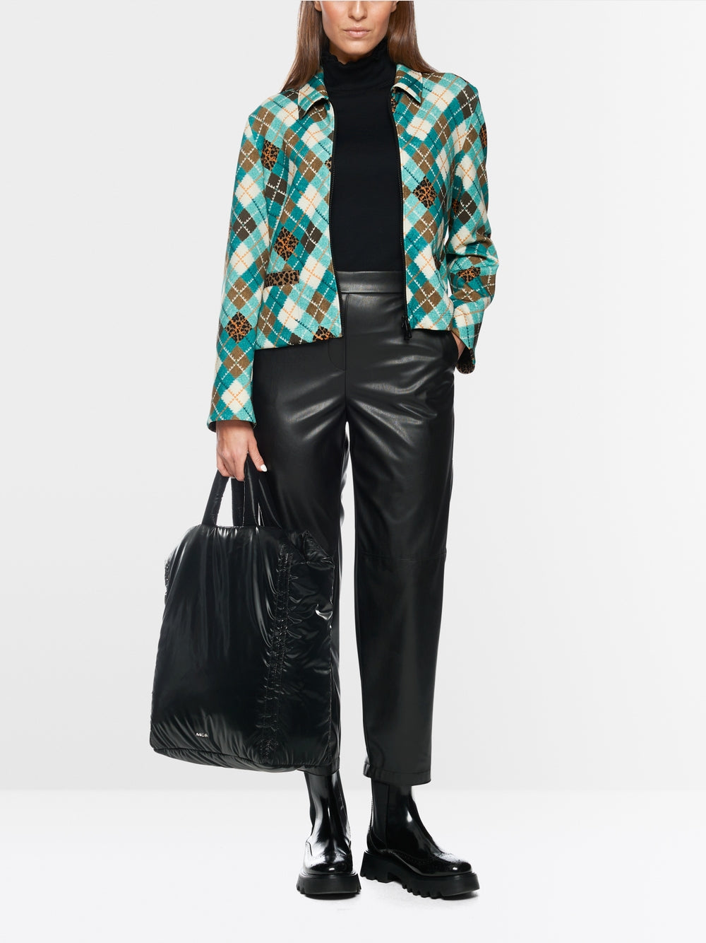 RANCHI trousers with high waistband