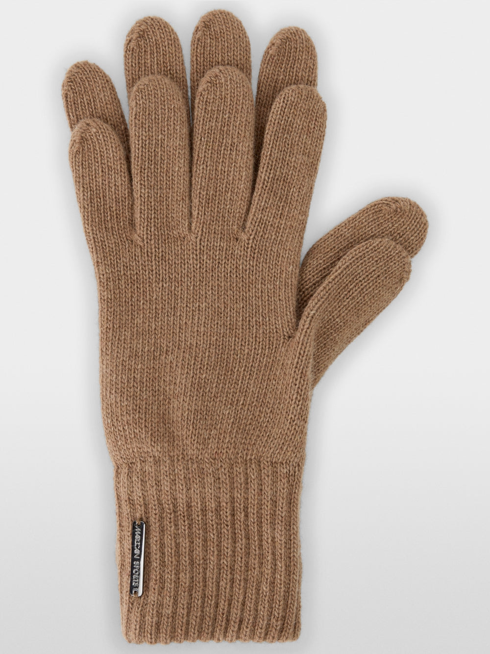 Fine knit gloves with cashmere